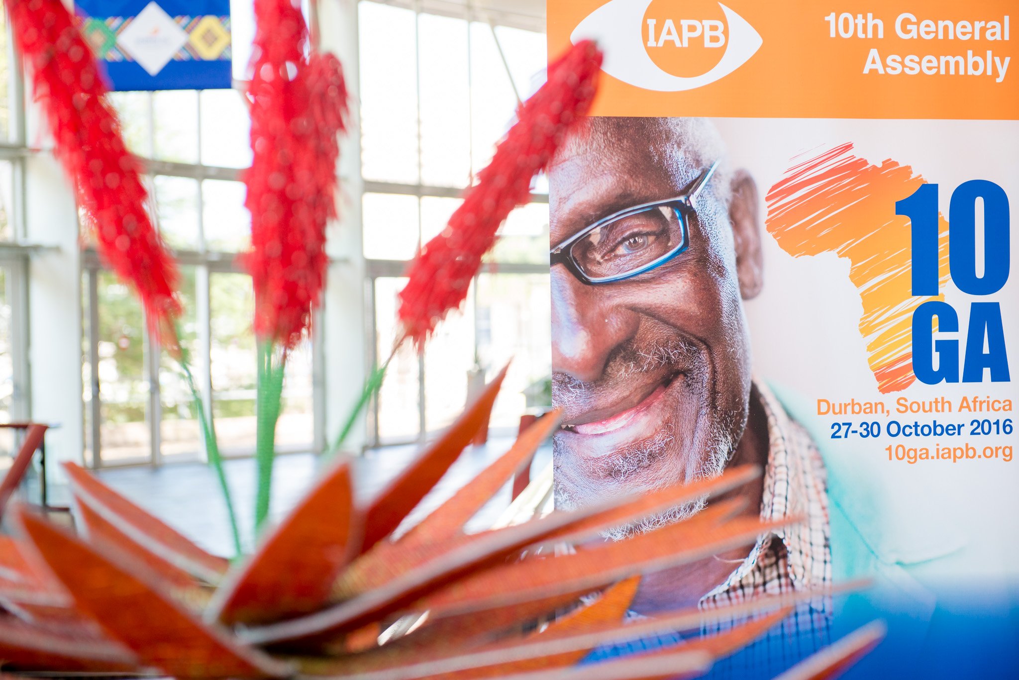Images from the IAPB 10th General Assembly, Durban, October 2016