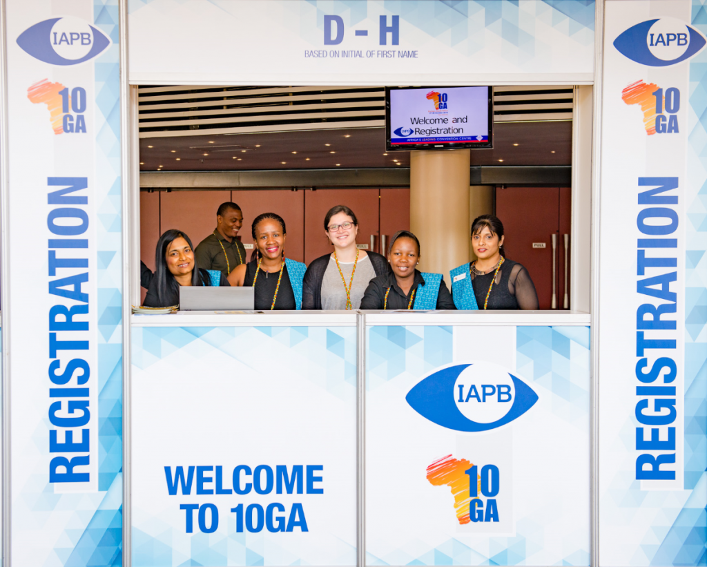 Images from the IAPB 10th General Assembly, Durban, October 2016 Images from the IAPB 10th General Assembly, Durban, October 2016